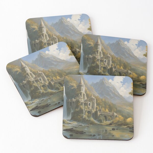 Item preview, Rivendell / The Lord Of The Rings designed and sold by Cinema Graphics.