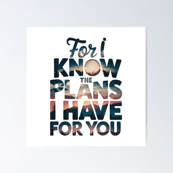 Item preview, Jeremiah 29:11 For I Know The Plans I Have For You  designed and sold by thespecialtyhub.