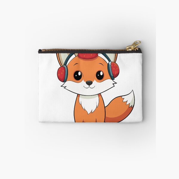 Item preview, Fox with Raspberry Earmuffs designed and sold by omerfdln34.