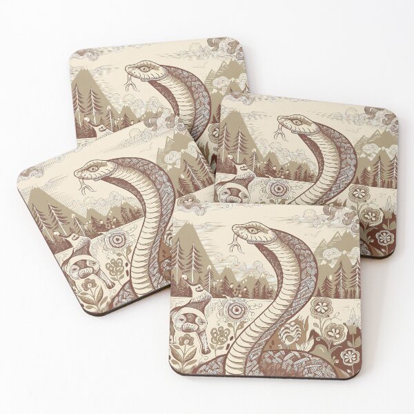 Item preview, Nature Painting Whimsical Wild Life Abstract Vintage Zentangle Art designed and sold by Witty Shirts.