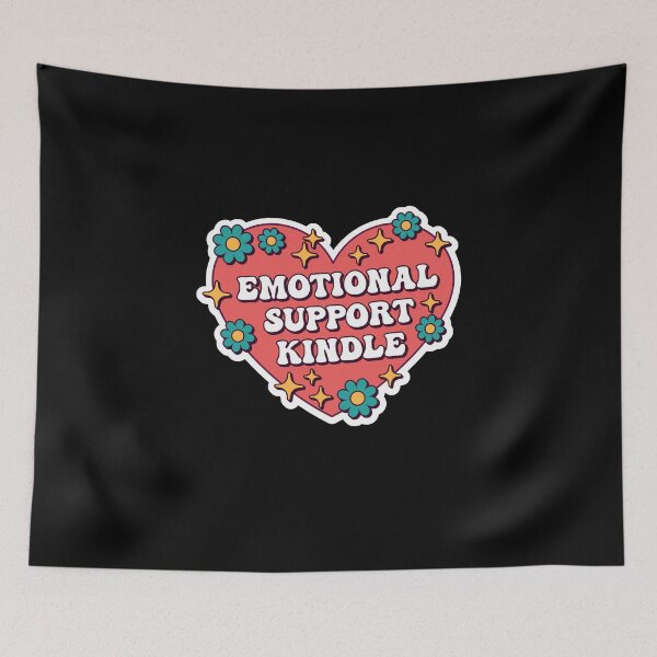 Item preview, EMOTIONAL SUPPORT KINDLE  designed and sold by FelkMariShop.