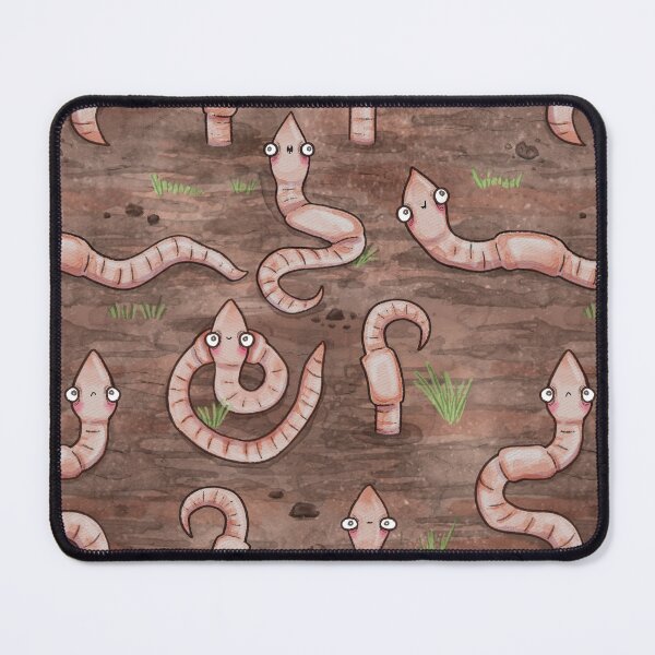 Item preview, Watercolour Worms in Mud designed and sold by Wubsys.