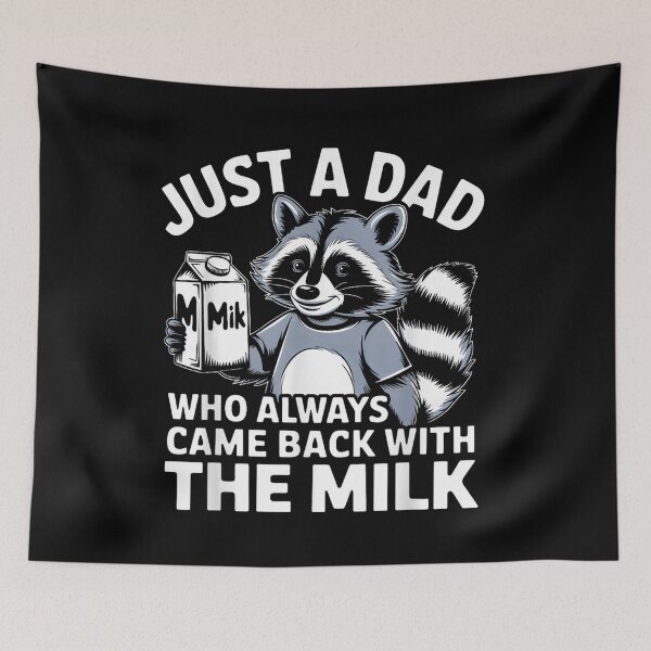 Item preview, Just a Dad Who Always Came Back with the Milk Dad  designed and sold by SHOPATOR.