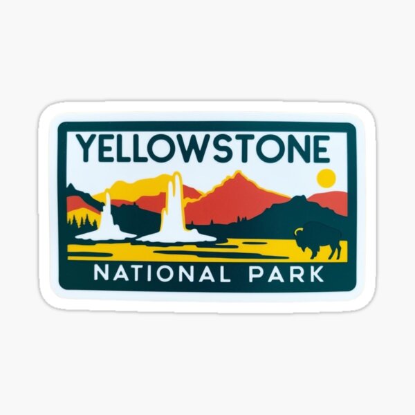 Item preview, Yellowstone National Park  designed and sold by TickledStink.