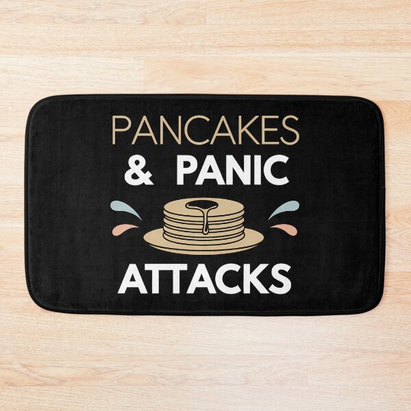 Item preview, Pancakes and Panic Attacks - This is the perfect gift for anyone who loves pancakes and embraces a humorous take on mental health awareness. designed and sold by ZyziowskyArt.
