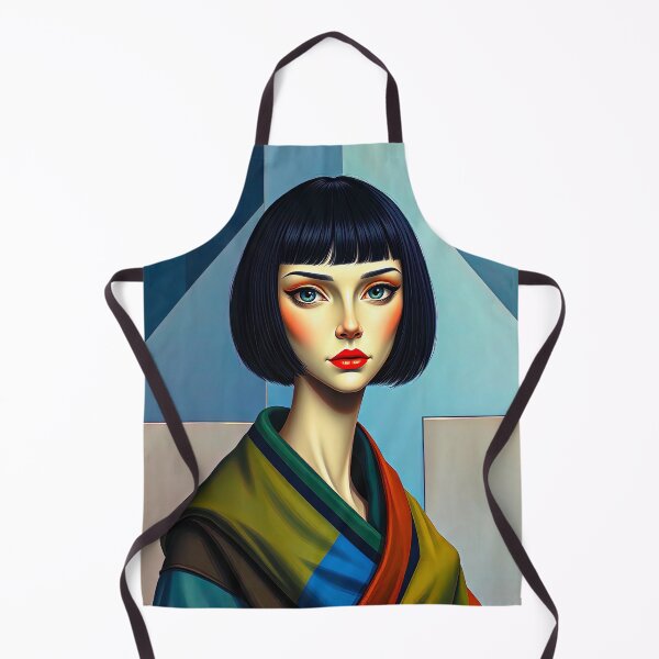Item preview, Bobs and Bangs Modernist Portrait 1 designed and sold by Yontartov.