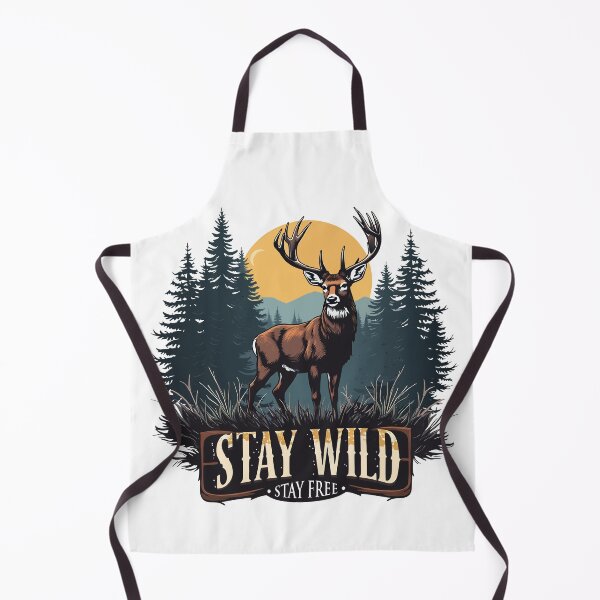 Item preview, Stay Wild Stay Free Deer Nature Lover Outdoor designed and sold by AxelBrook.