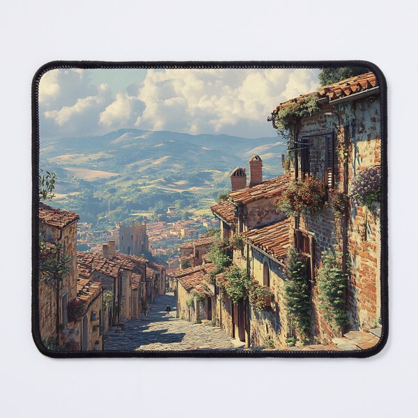 Item preview, Tuscany Classic Cobbled Street in Montepulciano designed and sold by daila70.