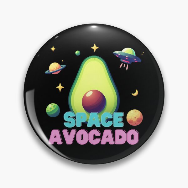 Item preview, kawaii space avocado designed and sold by ZerpaGiovanna.