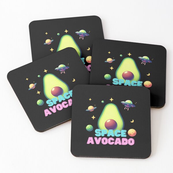 Item preview, kawaii space avocado designed and sold by ZerpaGiovanna.