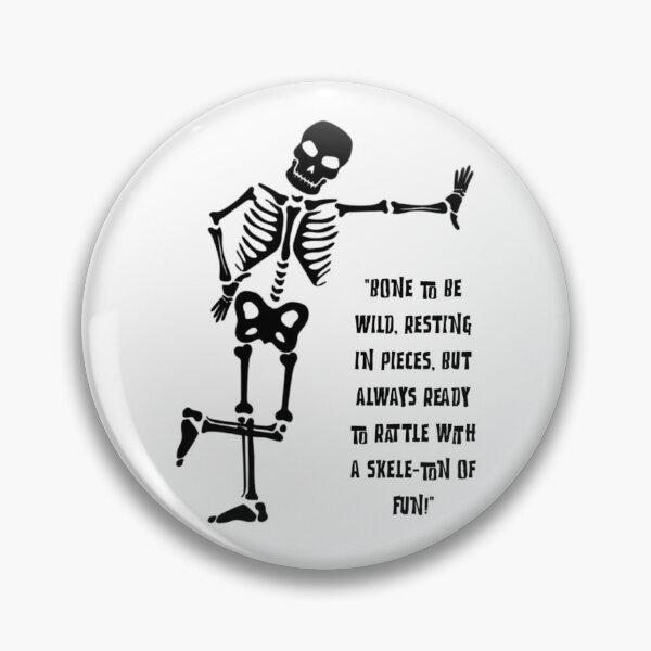 Artikelvorschau, Bone to Be Wild: Die lustige Hymne eines Skeletts entworfen und verkauft von TheSharpService.