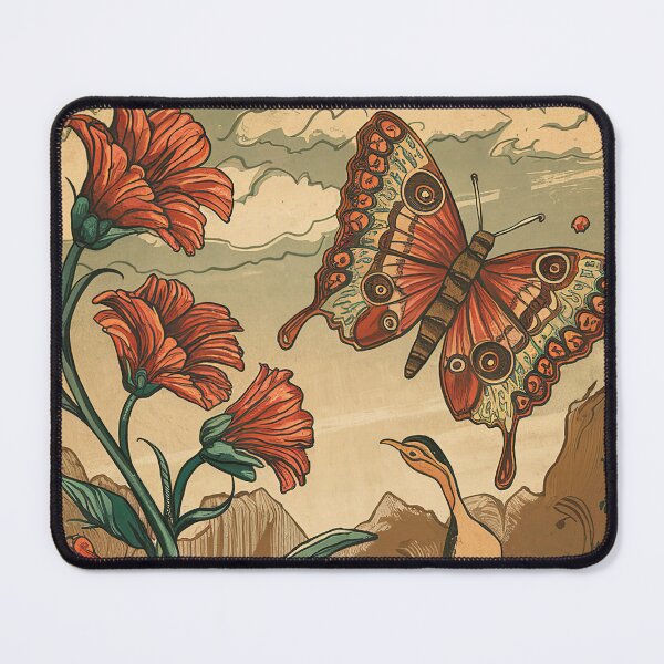 Item preview, Nature Painting Whimsical Wild Life Abstract Vintage Zentangle Art designed and sold by Witty Shirts.