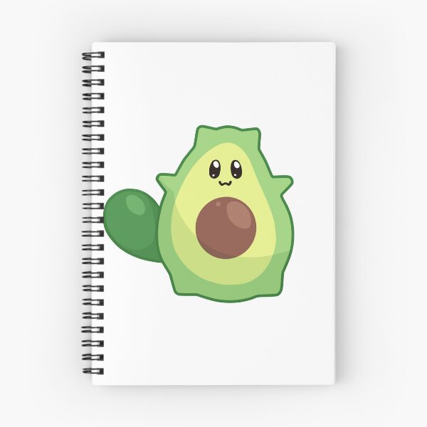 Item preview, kawaii avocado cat perfect for cat and avocado lovers designed and sold by ZerpaGiovanna.