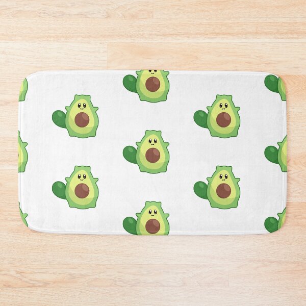 Item preview, kawaii avocado cat perfect for cat and avocado lovers designed and sold by ZerpaGiovanna.