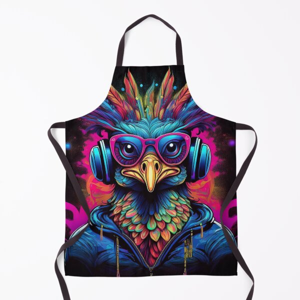 Item preview, Graffiti Roadrunner bird in Headphones and Shades designed and sold by Boxing Kangaroo Retail Company.