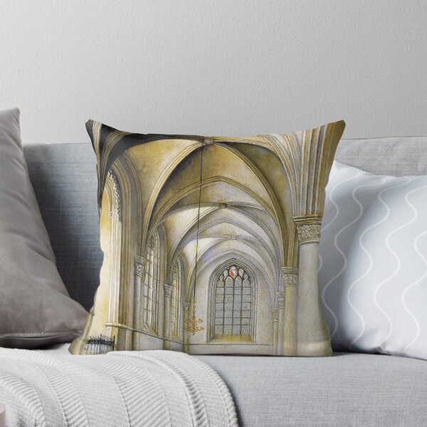 Item preview, Church Interior | South aisle of the St. Bavokerk, Haarlem | Interior of St Bavo's, with a Catholic Baptism | Pieter Saenredam designed and sold by LaMadeleine.