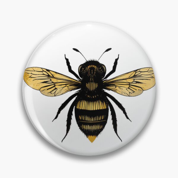 Item preview, Detailed Golden Honeybee designed and sold by RebelPaintBrush.