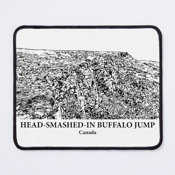 Item preview, Head-Smashed-In Buffalo Jump - Canada designed and sold by Lakeric Cityscapes.