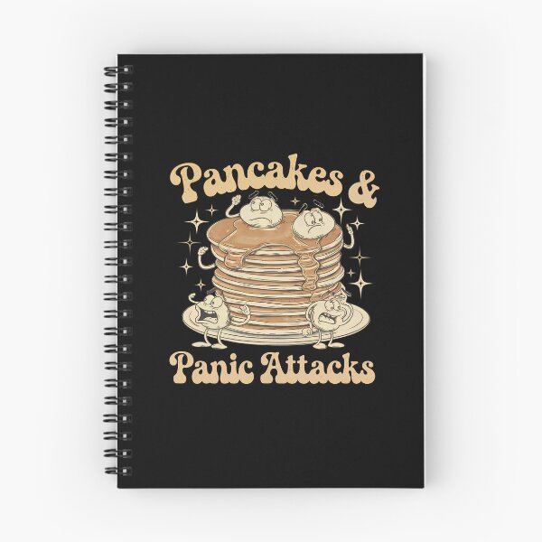 Item preview, Pancakes and Panic Attacks - This is the perfect gift for anyone who loves pancakes and embraces a humorous take on mental health awareness. designed and sold by ZyziowskyArt.