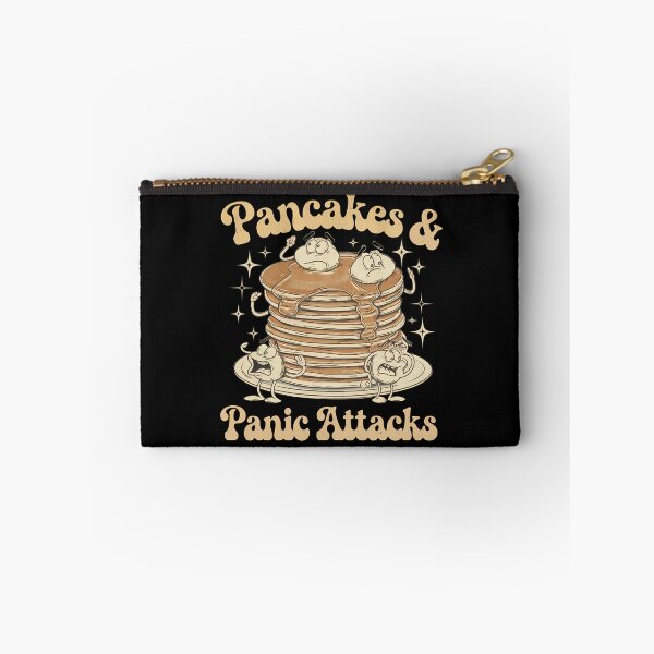 Item preview, Pancakes and Panic Attacks - This is the perfect gift for anyone who loves pancakes and embraces a humorous take on mental health awareness. designed and sold by ZyziowskyArt.