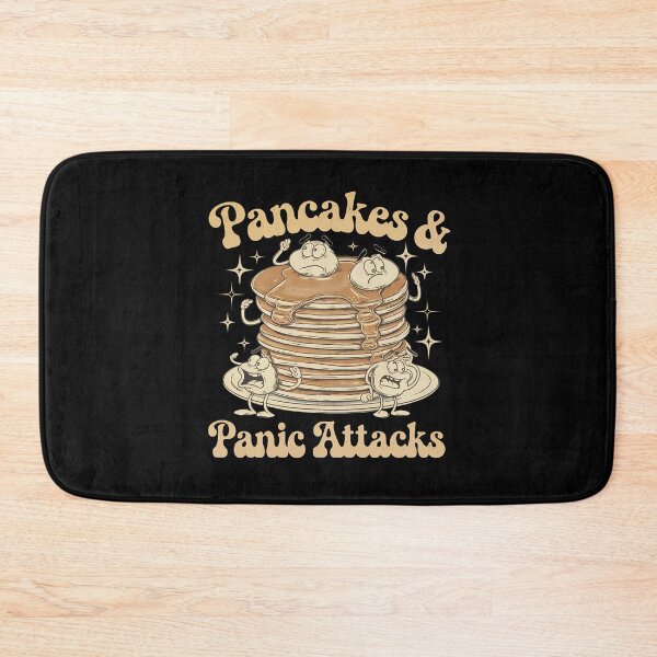 Item preview, Pancakes and Panic Attacks - This is the perfect gift for anyone who loves pancakes and embraces a humorous take on mental health awareness. designed and sold by ZyziowskyArt.