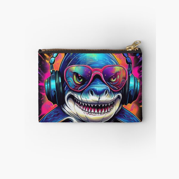Item preview, Graffiti shark in Headphones and Shades designed and sold by Boxing Kangaroo Retail Company.