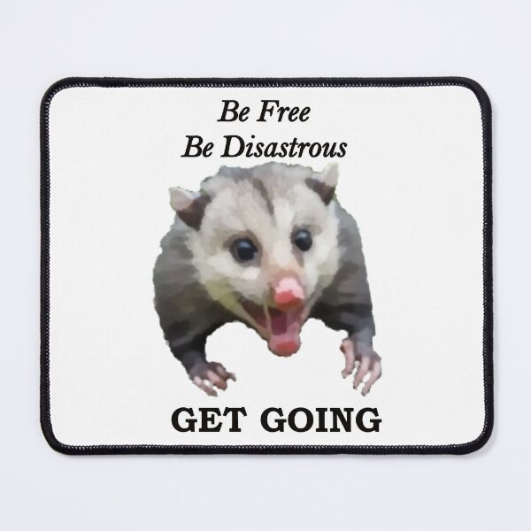 Item preview, Be Free Possum designed and sold by auDHDesigns.
