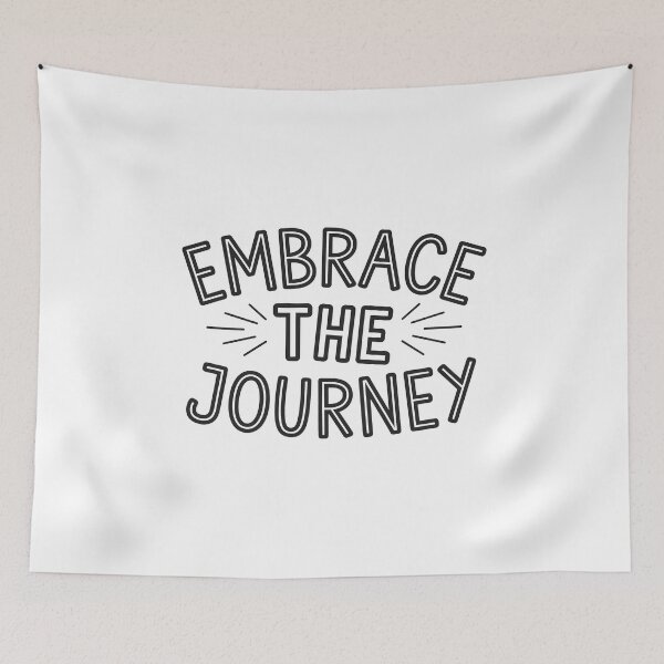 Item preview, Embrace the journey mental health designed and sold by Snow-Woods.
