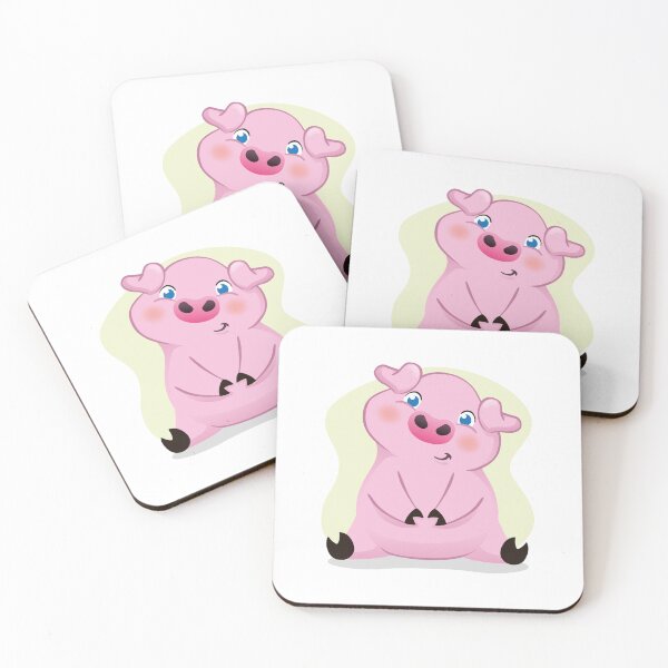 Item preview, Illustration of a piglet, swine, animal mascot. Ideal for educational and informative materials designed and sold by LucianoCosmo.