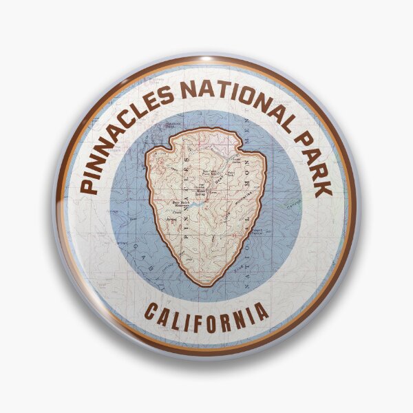 Item preview, Souvenir Map - Pinnacles National Park designed and sold by Willz Designz.