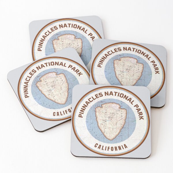 Item preview, Souvenir Map - Pinnacles National Park designed and sold by Willz Designz.