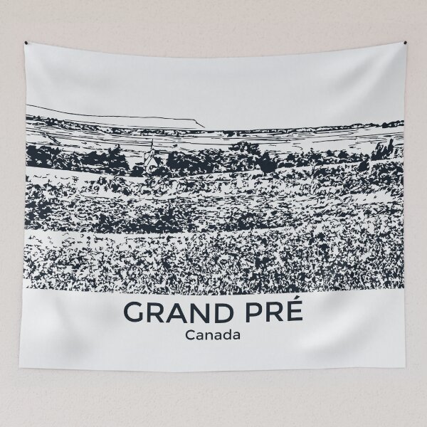 Item preview, Grand Pré - Canada designed and sold by Lakeric Cityscapes.