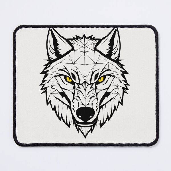 Artikelvorschau, Wolfskopf, Tier, Wildtier, Wolf, entworfen und verkauft von EpicBuy.