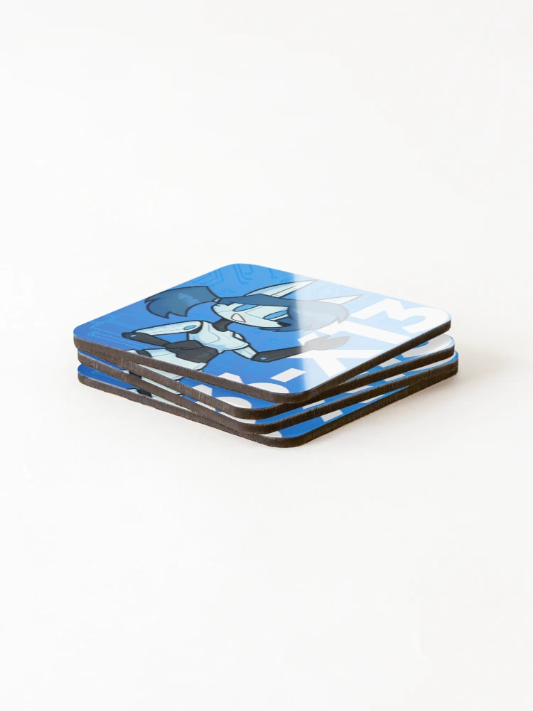 Thumbnail 4 of 5, Coasters (Set of 4), Android designed and sold by RafVicAlv.