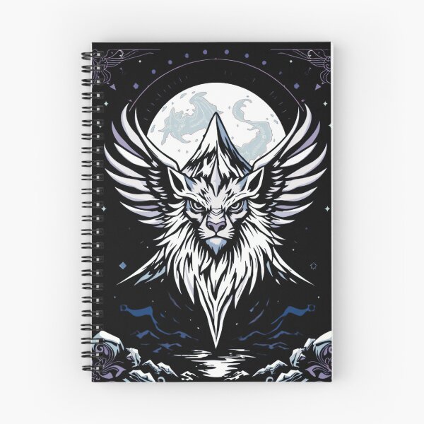 Item preview, Mystical Winged Lion with Mountain Majesty designed and sold by hallwell.