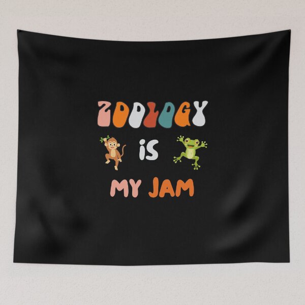 Item preview, ZOOLOGY IS MY JAM, perfect gift for animal lovers and science enthusiasts designed and sold by FelkMariShop.