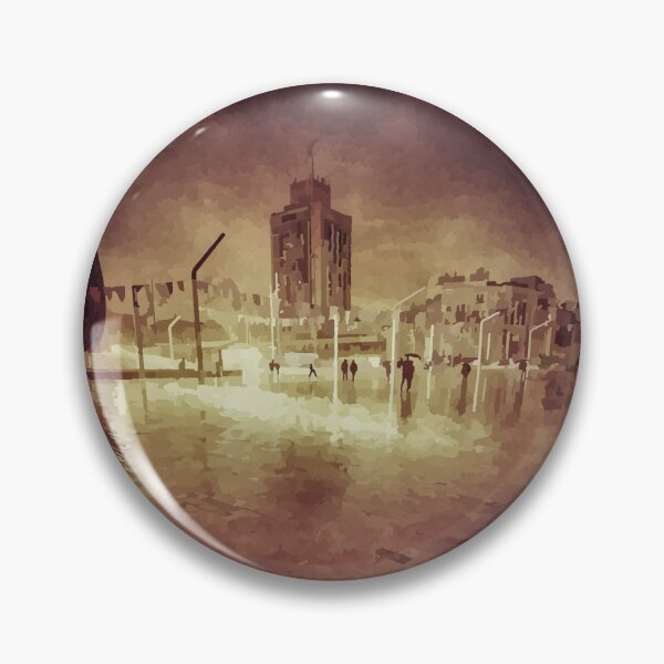 Item preview, New Metropolis (processed & water colour effect) designed and sold by heinrich.