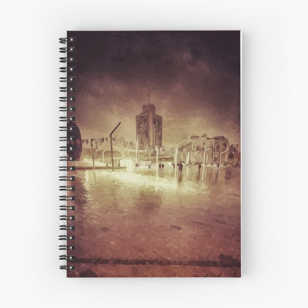 Item preview, New Metropolis (processed & water colour effect) designed and sold by heinrich.
