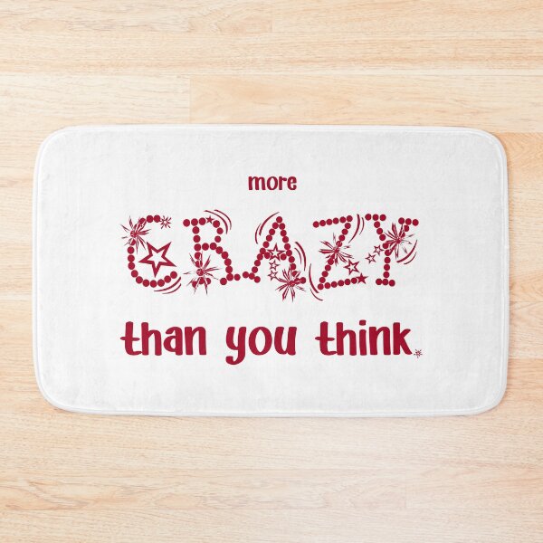 Item preview, IT'S MORE CRAZY., Unique designed and sold by villacreativa.