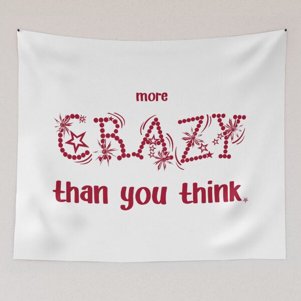 Item preview, IT'S MORE CRAZY., Unique designed and sold by villacreativa.