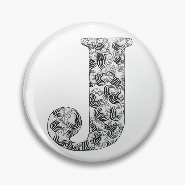 Item preview, Big Block Letter J designed and sold by mikilevran.