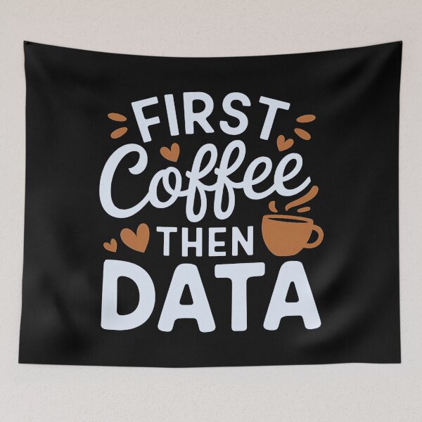 Item preview, First Coffee Then Data BCBA - Special Education - School psychologist designed and sold by luannsemmsobre.