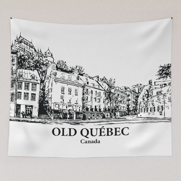 Item preview, Old Québec - Canada designed and sold by Lakeric Cityscapes.