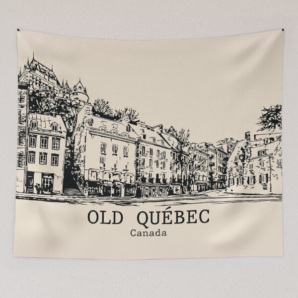 Item preview, Old Québec - Canada designed and sold by Lakeric Cityscapes.