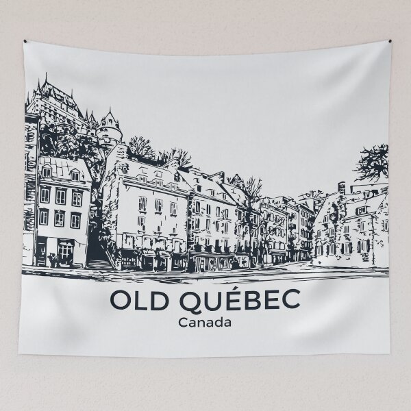 Item preview, Old Québec - Canada designed and sold by Lakeric Cityscapes.