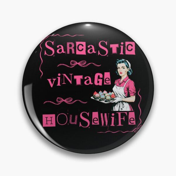 Item preview, Sarcastic Vintage Housewife ideal for any woman who loves humor and classic style designed and sold by ketkacreations.