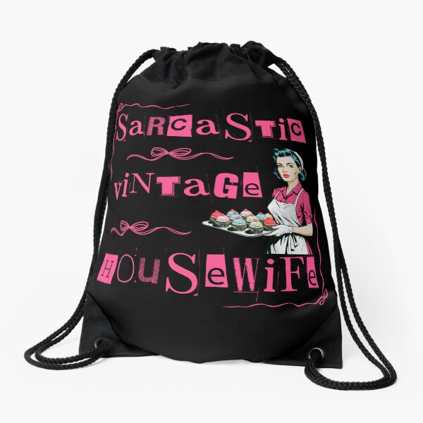 Item preview, Sarcastic Vintage Housewife ideal for any woman who loves humor and classic style designed and sold by ketkacreations.