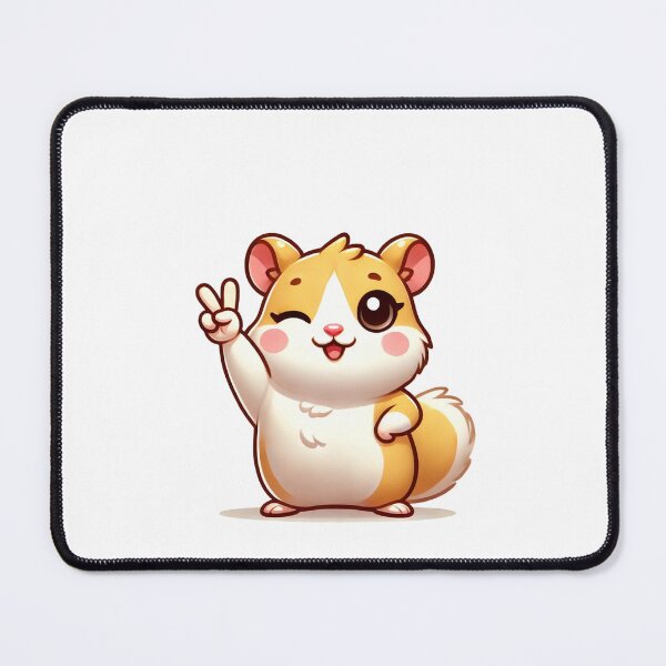 Item preview, Peaceful Hamster Vibes meme designed and sold by sabily.