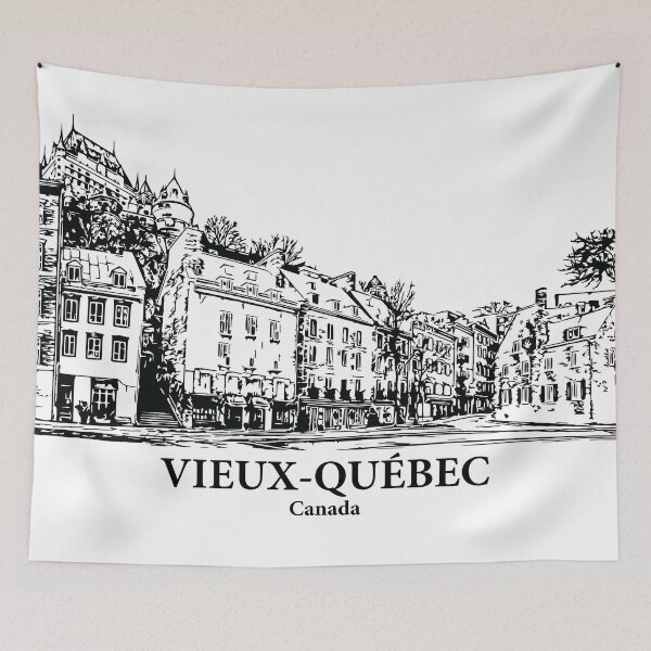 Item preview, Vieux-Québec - Canada designed and sold by Lakeric Cityscapes.