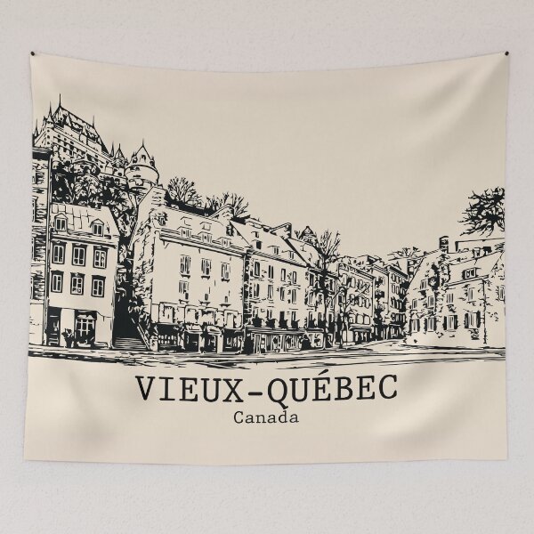 Item preview, Vieux-Québec - Canada designed and sold by Lakeric Cityscapes.